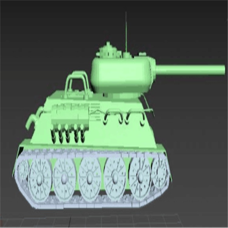 八公山充气军用坦克模型